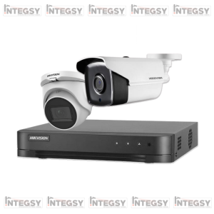 Kit vidéosurveillance Hikvision 5MP 2 Cameras et XVR