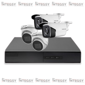 Kit vidéosurveillance Hikvision 2MP 4 Cameras et XVR