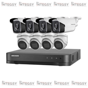 kit vidéo surveillance hikvision 5MP 8 cameras et xvr