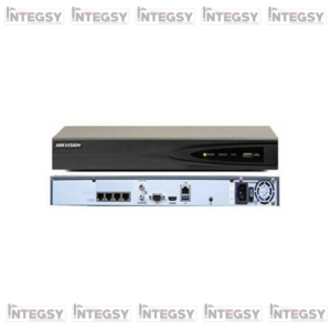 NVR HIKVISION 4 PORTS UP TO 8 MP (DS-7604NI-K1-4P)