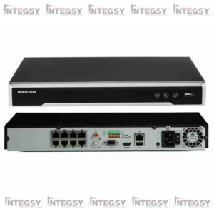 NVR Hikvision 8 ports POE 6MP (DS-7608NI-E2/8P)