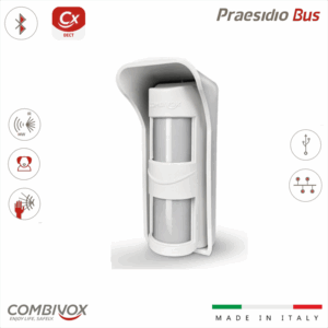Détecteur Extérieur Volumétrique COMBIVOX Praesidio Bus Triple Technology