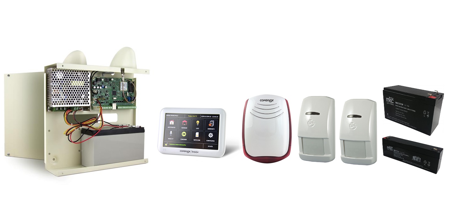Kit Alarme Domotique Combivox ELISA24 LTE