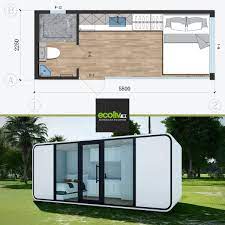 Maison Capsule modulaire écologique 18 m² - Integsy Tunisie