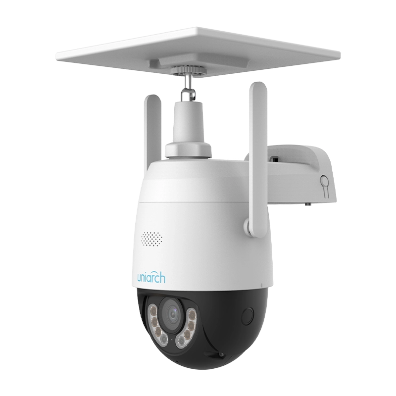 Caméra Extérieure Autonome 3MP 4G Solaire Uniarch P2G